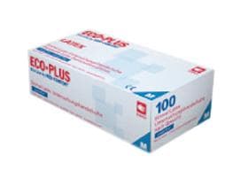 Handschuhe Latex "Eco Plus", Grösse L hellbeige,puderfrei,240mm lang,unsteril