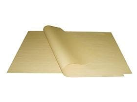 Braun Natronkraft 120 gm2, 75 x 100 cm plano, einseitig glatt, gestreift