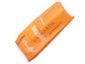 Seitenfaltenbeutel gebl. Kraft 40 gm2 20 x 9 x 47 cm, K5, Druck: 4-seitig,