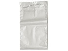 Brötchenbeutel 10 x 25 + 4 cm, geblockt zu 100 Stück, perforiert, transparent