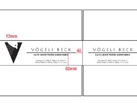 Faltboxen 590 x 390 x 150 mm, 2.20 CB laschengeklebt, Druck 4-seitig 1-farbig