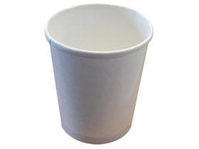 Suppencontainer aus Karton weiss, 950 ml passender Deckel (Art. 43686) muss