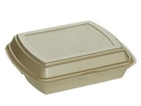 Menuebox 247 x 198 x 75 mm, beige 3-teilig