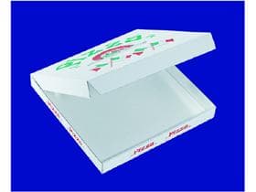 Pizzakarton 40 x 40 x 4 cm Kraft, unbeschichtet, Neutraldruck