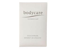 Body Care Duschhaube in Kartonage Kartonagenfarbe: weiss matt mit