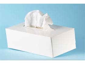 Kosmetiktücher neutral samtweich 2-lagig, 150 Tücher 100% Zellstoff weiss