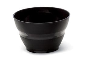Schale rund Venus, aus Kunststoff (PS) schwarz, 130ml, ø 73 mm Höhe 47 mm,