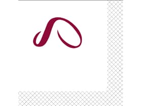 Unterlageservietten ca. 20 gm2 weiss, 16 x 16 cm (bzw. 15 x 15 cm)