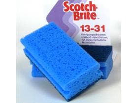 3M Scotch-Brite Reinigungsschwämme 13 blau/blau, vielseitig einsetzbar, für