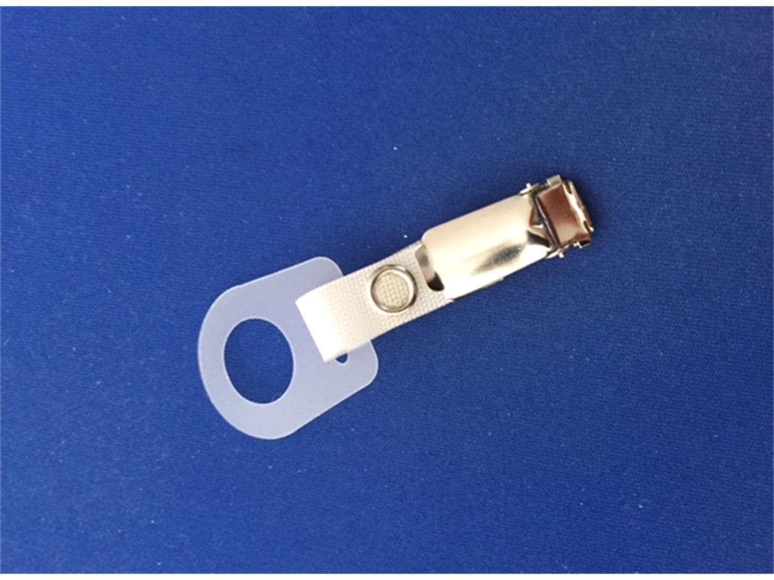 Kittelflaschenhalter Desomed, mit Clip, zum Befestigen von Kittelflaschen