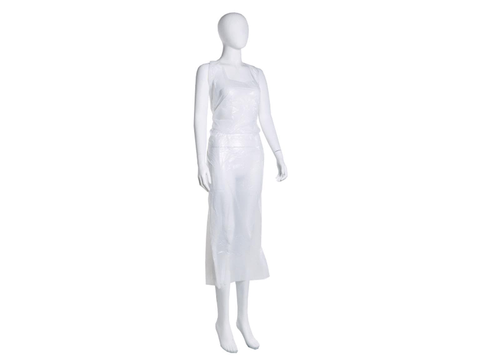 Med-Comfort PE-Schürze light, einzeln gefaltet, 75 x 125 cm, weiss,