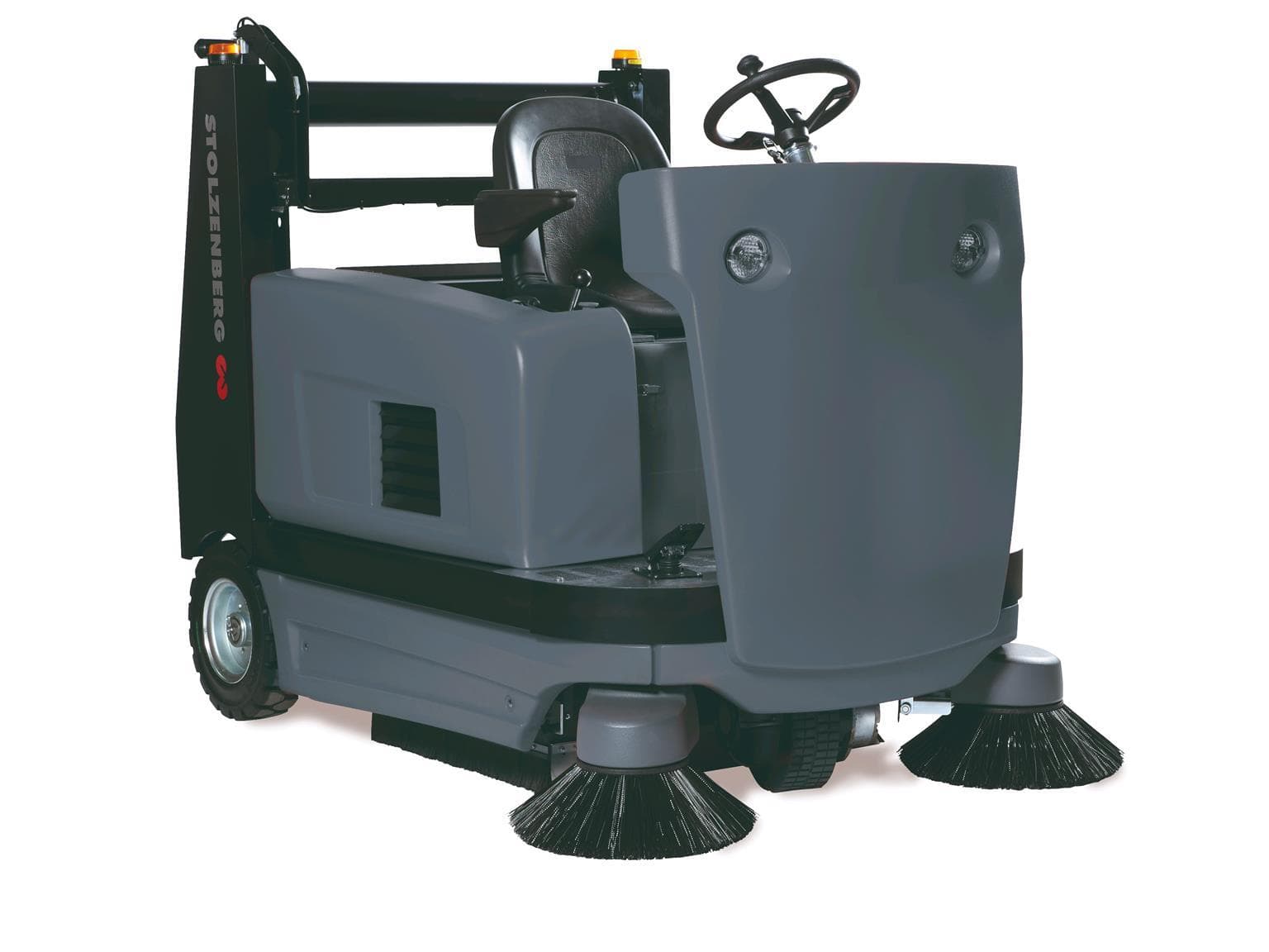 Stolzenberg Aufsitzkehrmaschine Twin Top TT1300 E grau