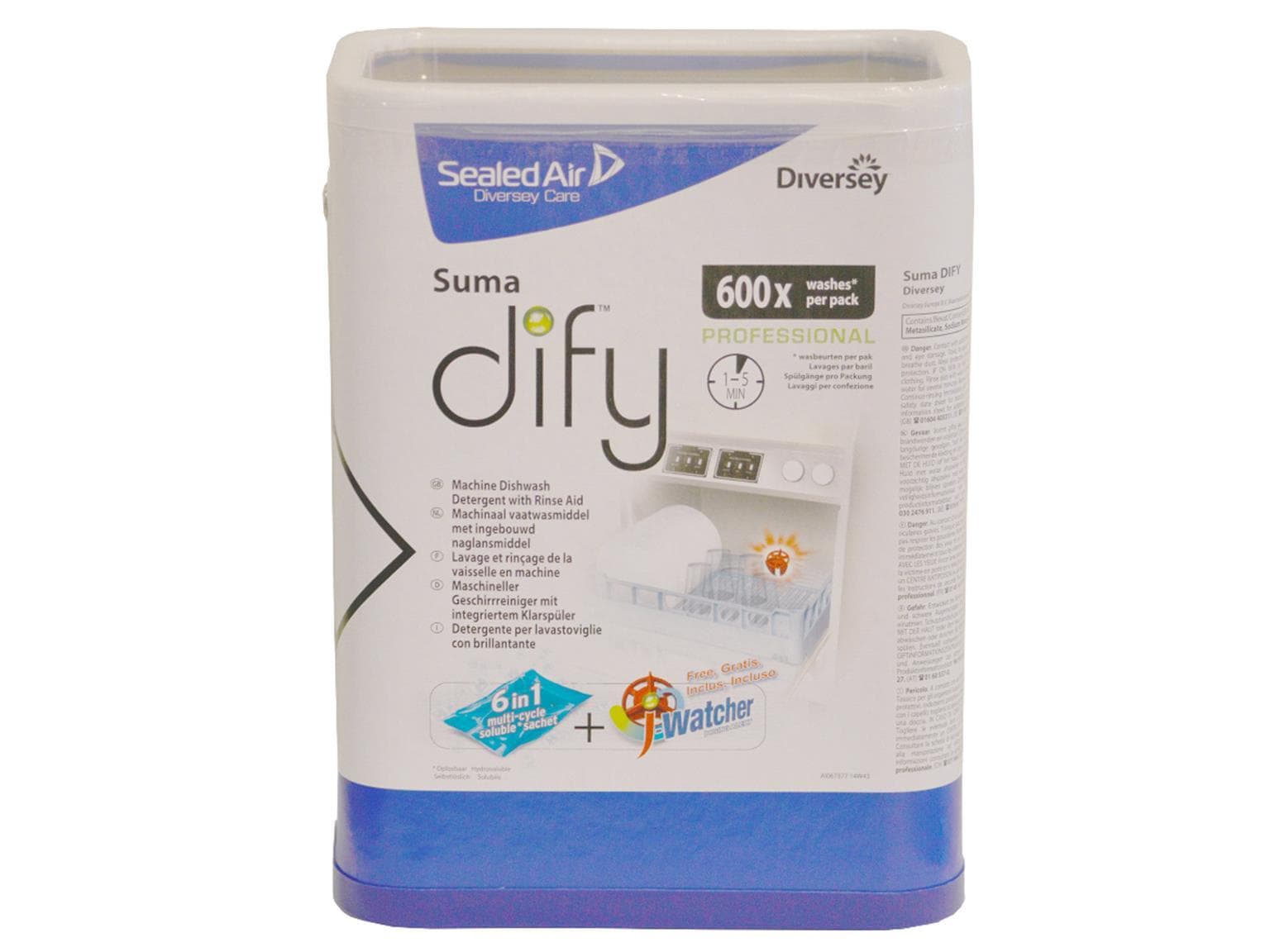 Geschirrreinigersachets SUMA DIFY MA1, Tragepackung mit 40 Sachets