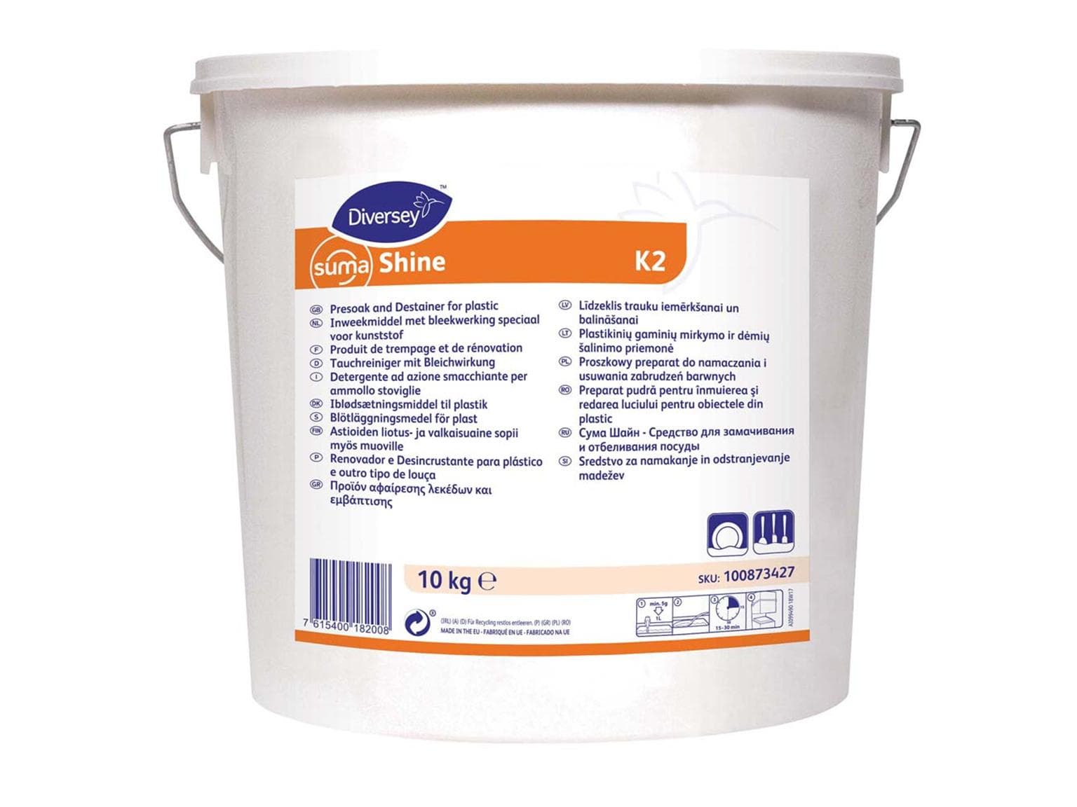 Tauchreiniger SUMA Shine K2, 10kg Eimer