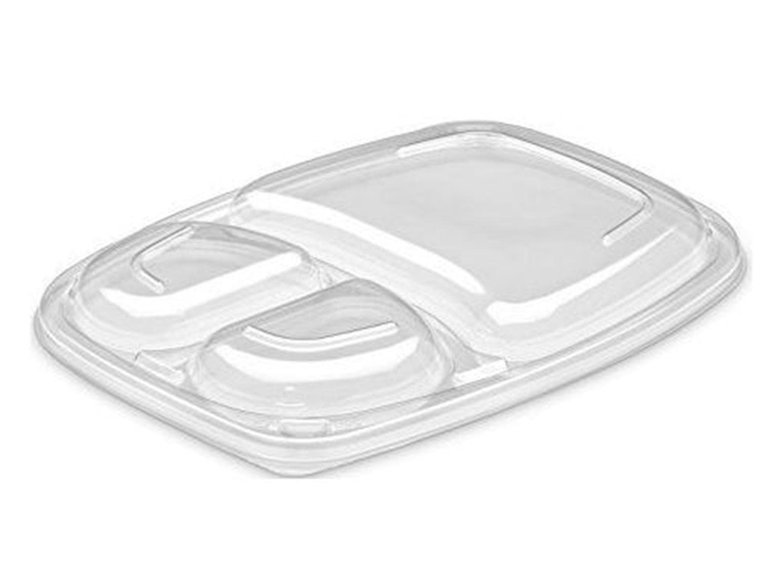 Deckel transparent, 255 x 190 x 20 mm, aus PP, zu 3-teiliger Menuschale 1095.00