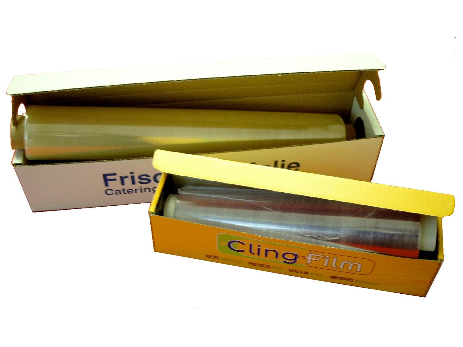 Frischhaltefolie PVC 8  my, 30 cm x 300 m, Cutterbox mit Zahnleiste