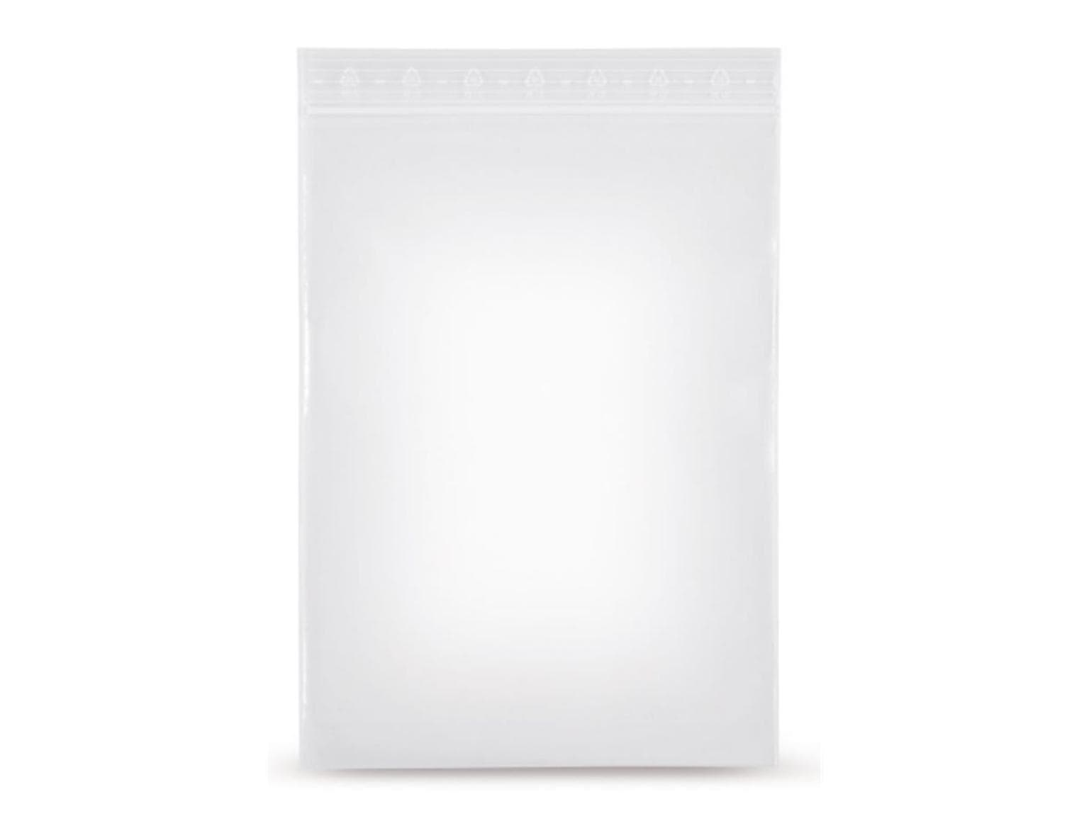 Minidruckverschlussbeutel 220 x 310 mm 0.075mm, transp., ohne Beschriftungsfeld