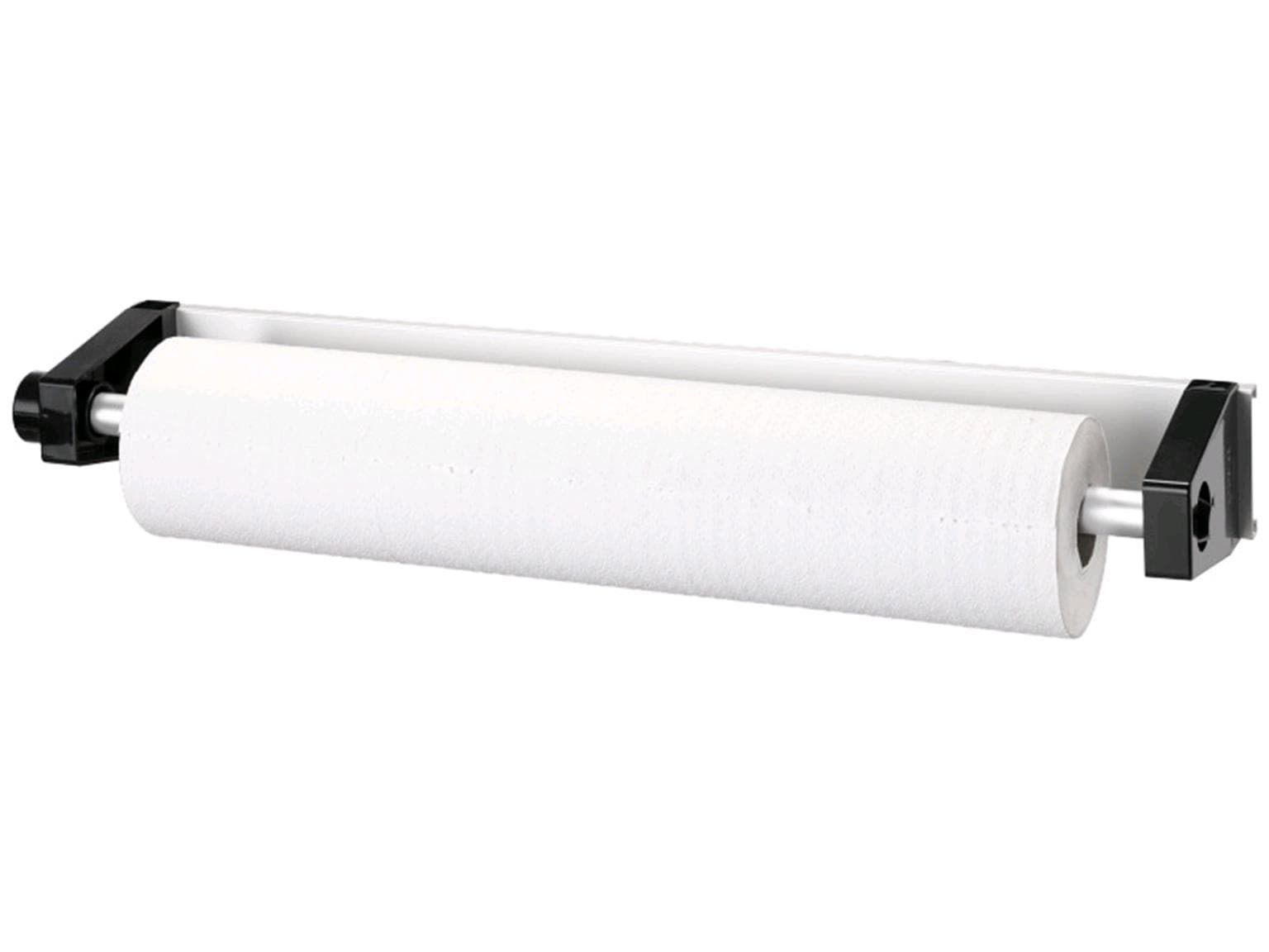 Abroller für AerzterollenTork, bis 60 cm L75 x H14 x T 22 cm, Kunststoff/Alu