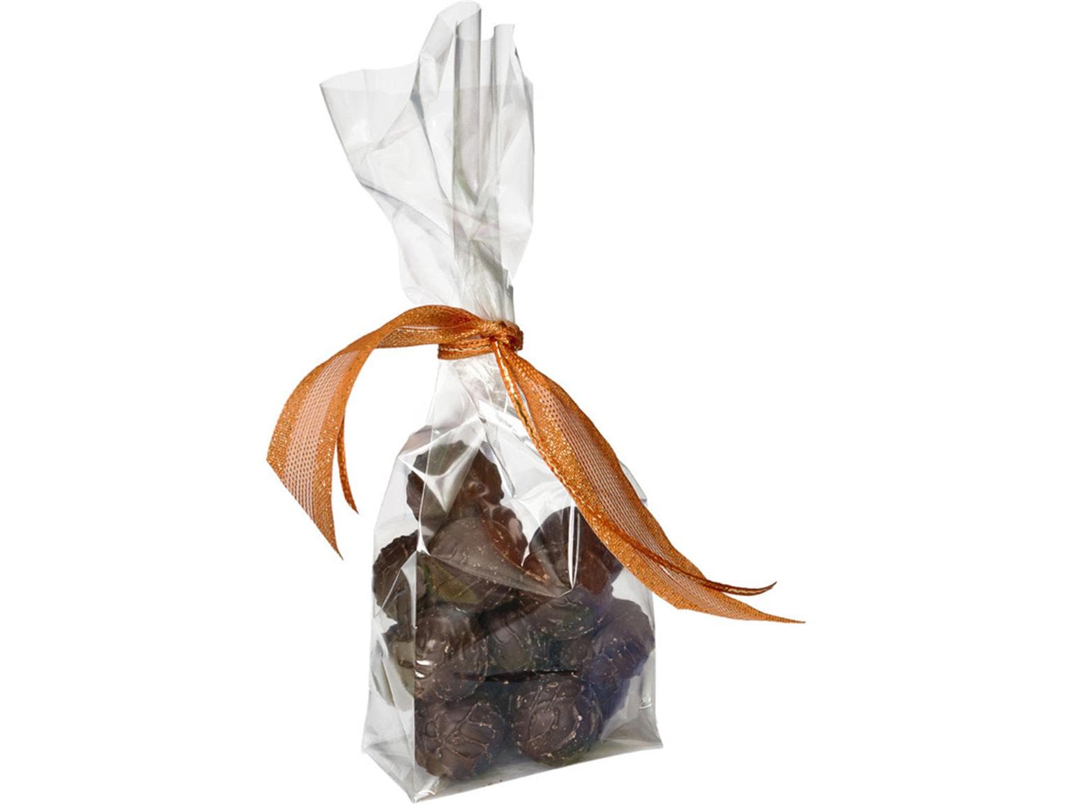 Blockbodenbeutel OPP 40 my transparent, 100 + 50 x 280 mm