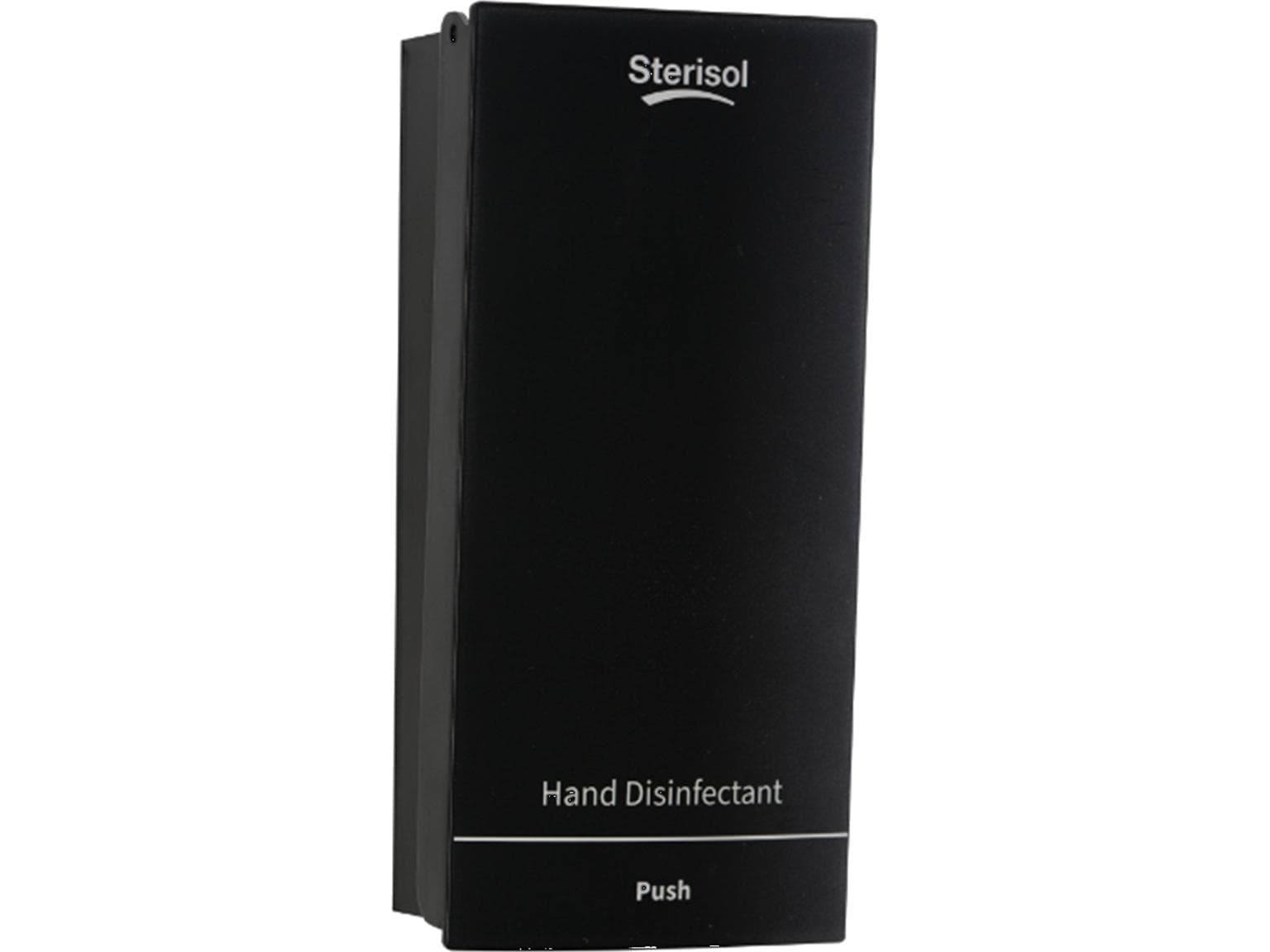 Desinfektionsspender Sterisol für 350 ml, schwarz