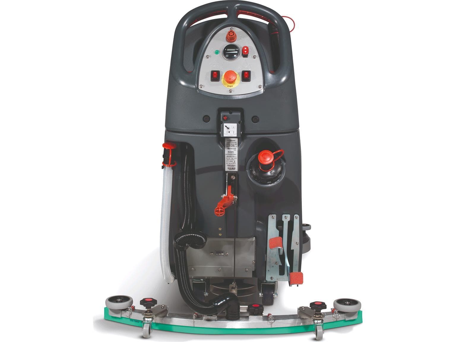 Batterie-Scheuersaugmaschine mit Fahrantrieb und PPN-Scheuerbürsten