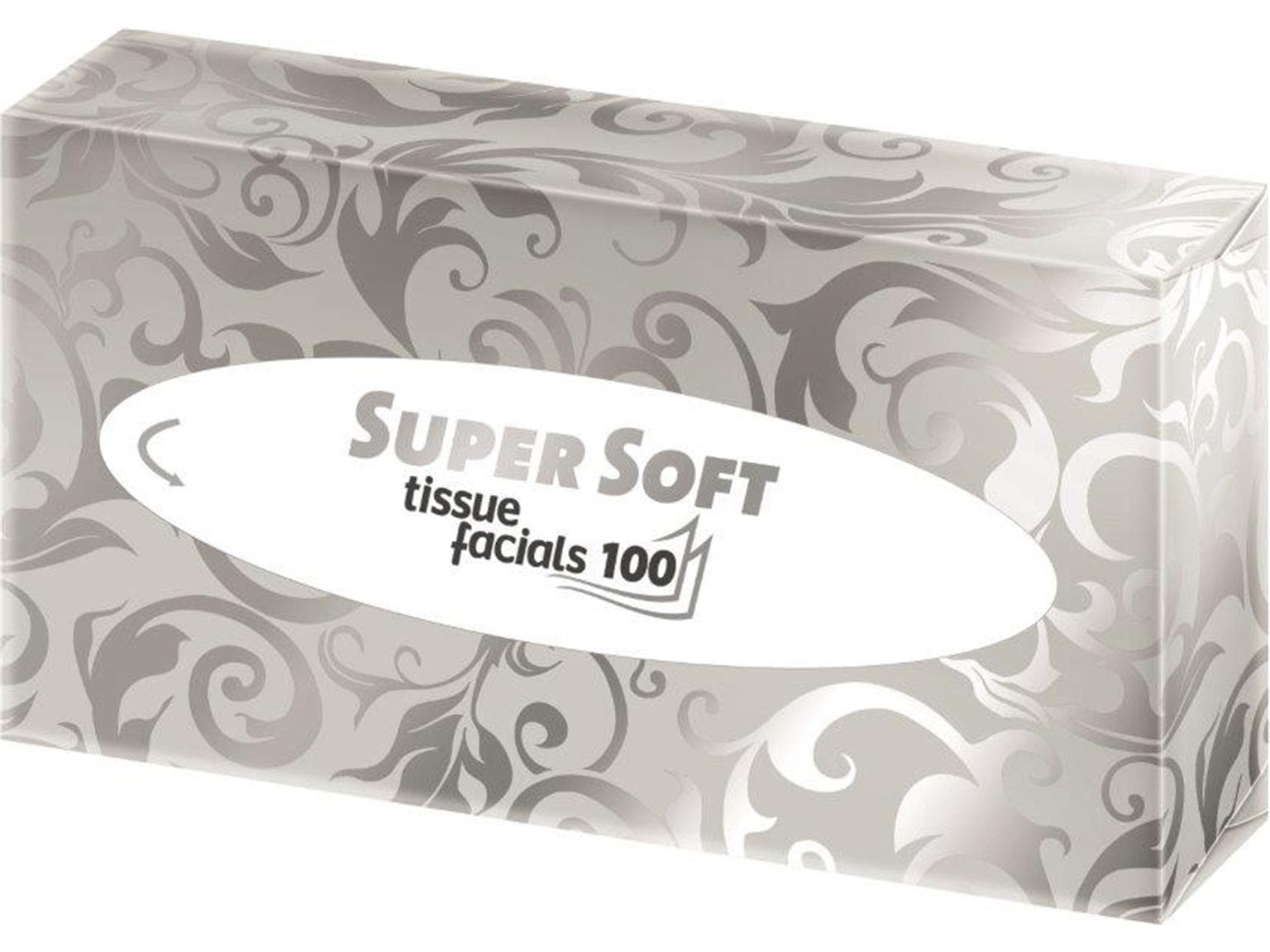 Kosmetiktücher Tissue weiss 2-lagig 100% Zellstoff, Blattgrösse 21 x 20.5 cm