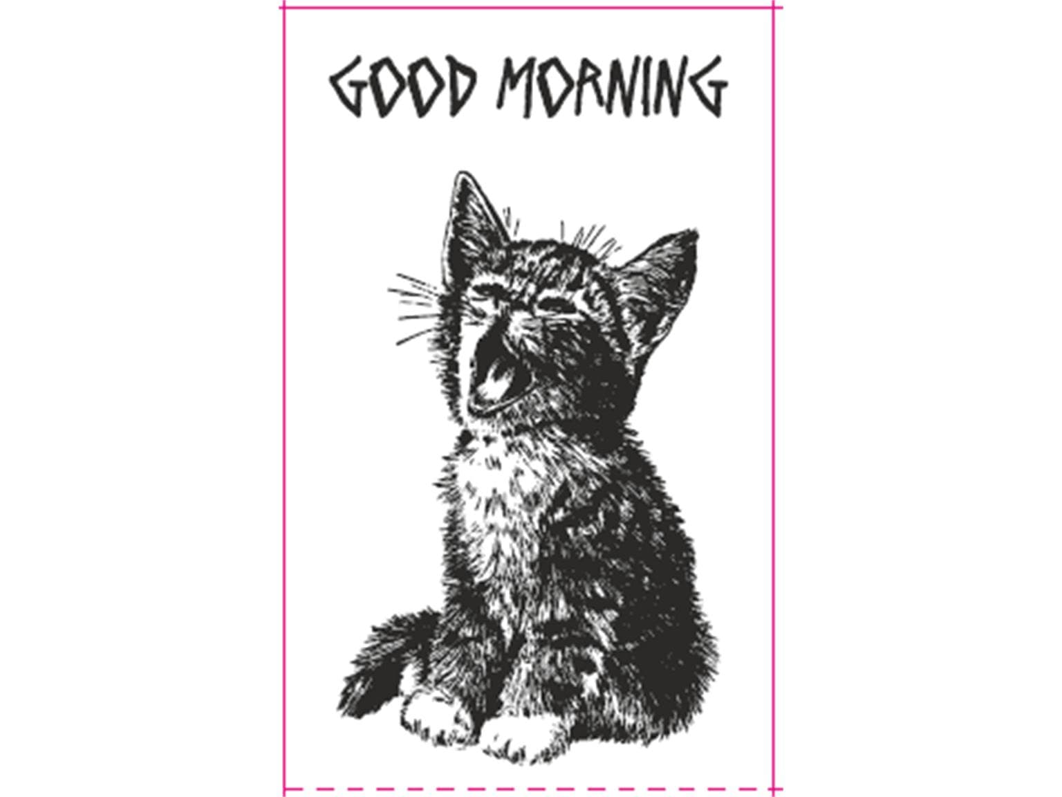 Servietten 2-lagig, 33 x 33 cm, weiss 1/8 Buchfalz, Druck 1-farbig schwarz