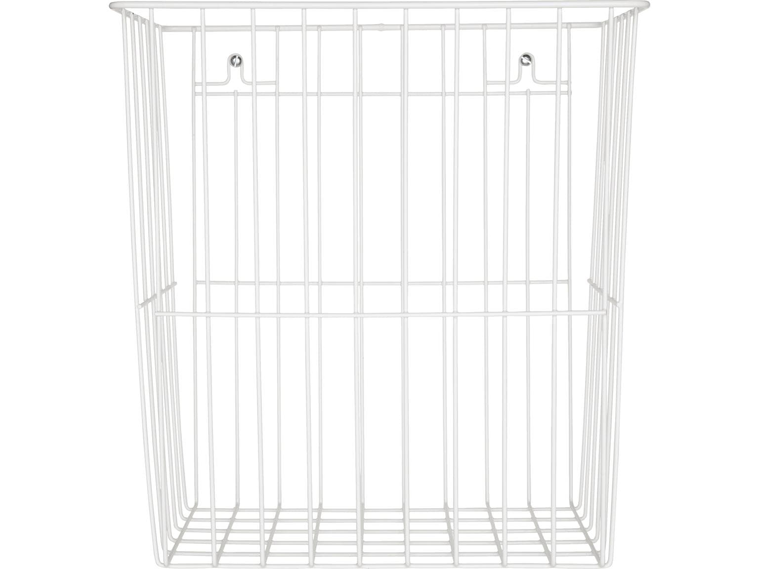 Abfalleimer Tork (B2), Mini, Drahtgitter weiss, B320 x H350 x T220 mm, 20 Lt.,