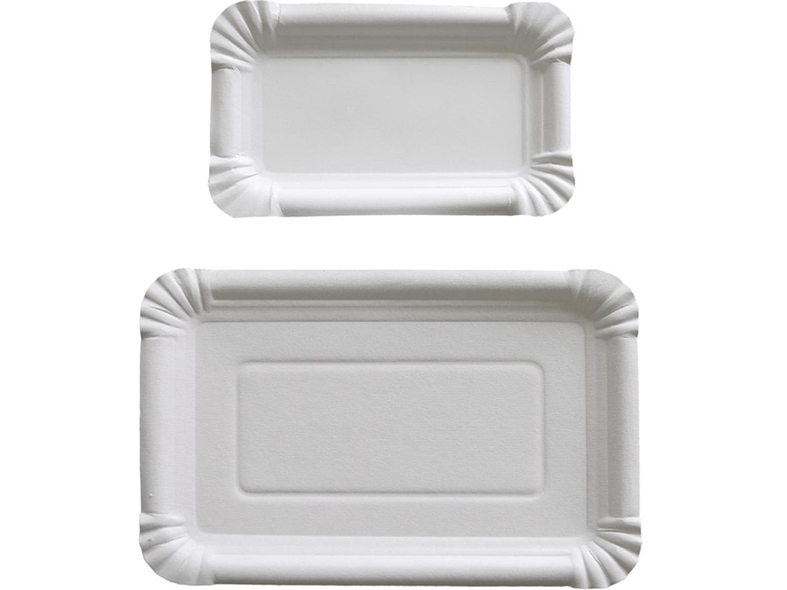 Patisserieteller 13 x 20 cm, weiss unbeschichtet, Patisserieteller Nr. 5