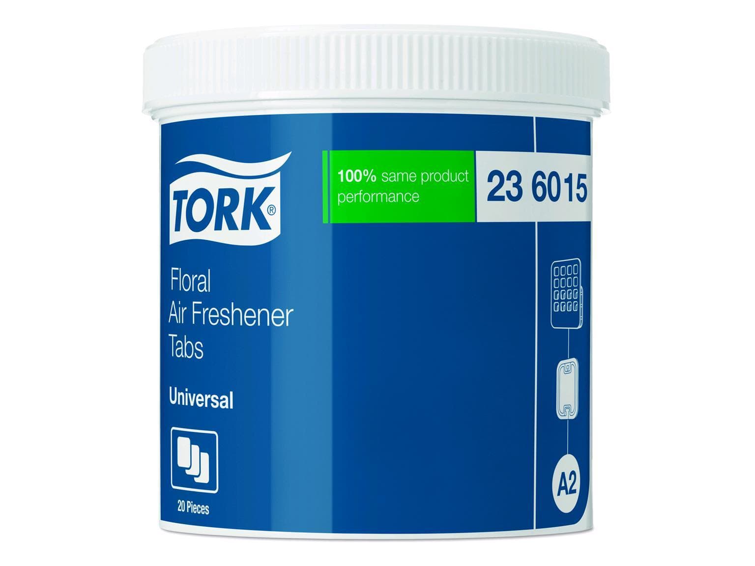 Tork Lufterfrischer Anhänger mit Blüten- duft, sorgt für langanhaltenden,