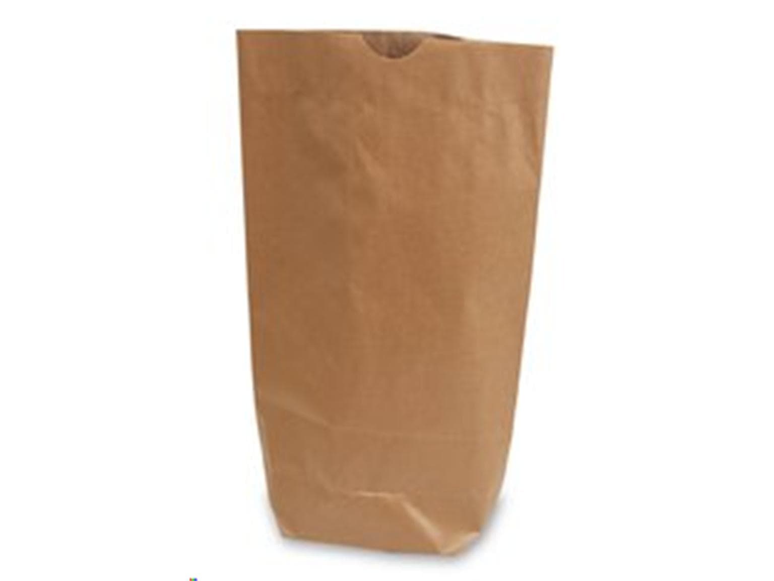 Kreuzbodenbeutel Kraft braun enggerippt 2-lagig, 28 x 45 cm, 5.0 kg, unbedruckt,