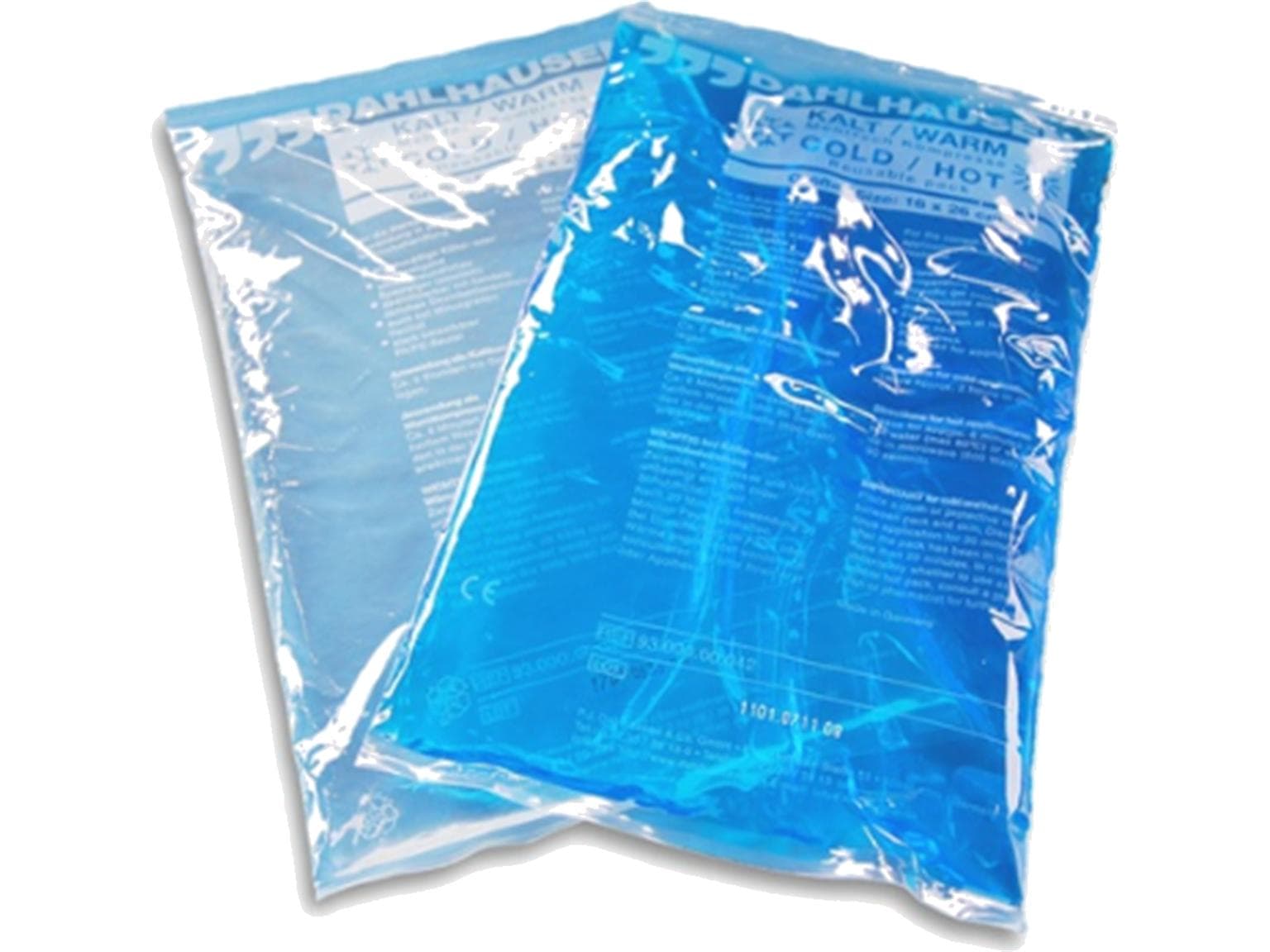 Gel-Kompresse blau, 7.5 x 13 cm mehrweg cold/hot Kompresse