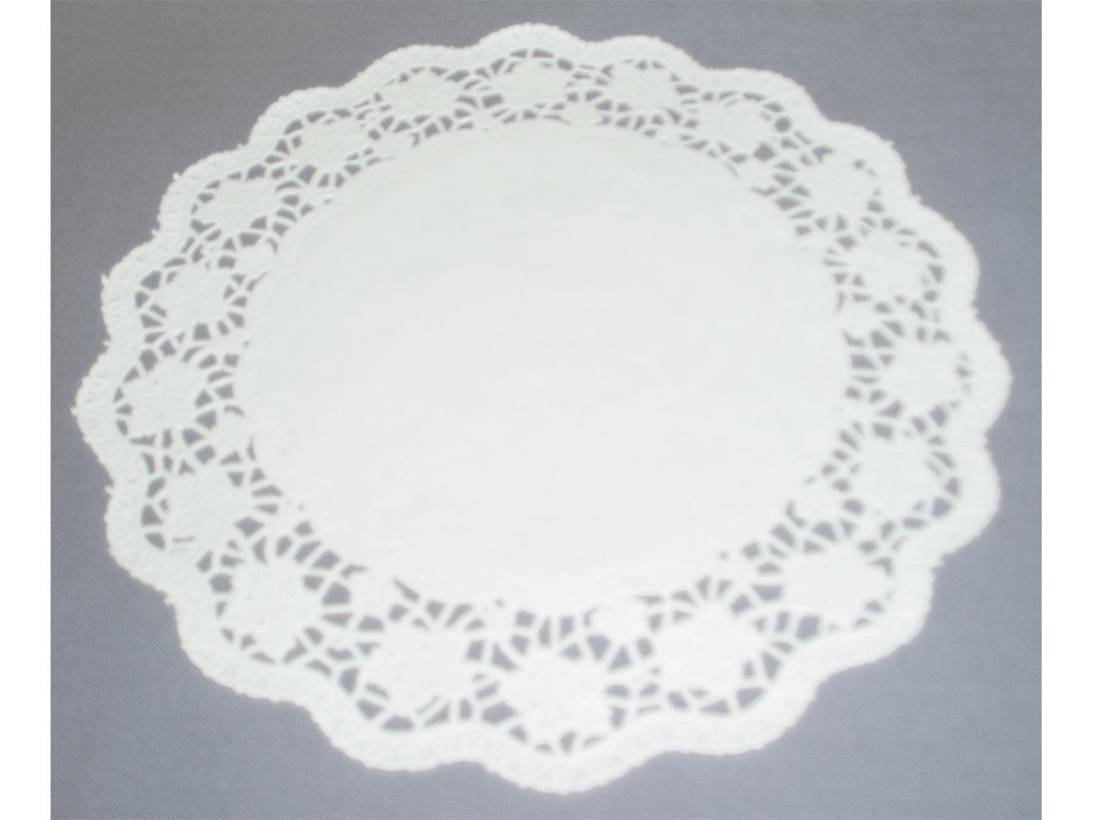 Tortenspitzen ø 20 cm rund, hochweiss