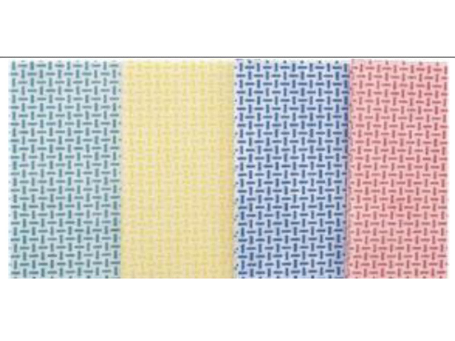 Universaltuch III, rot, 35 x 40 cm, beschichtetes Vlies, 100% Viskose