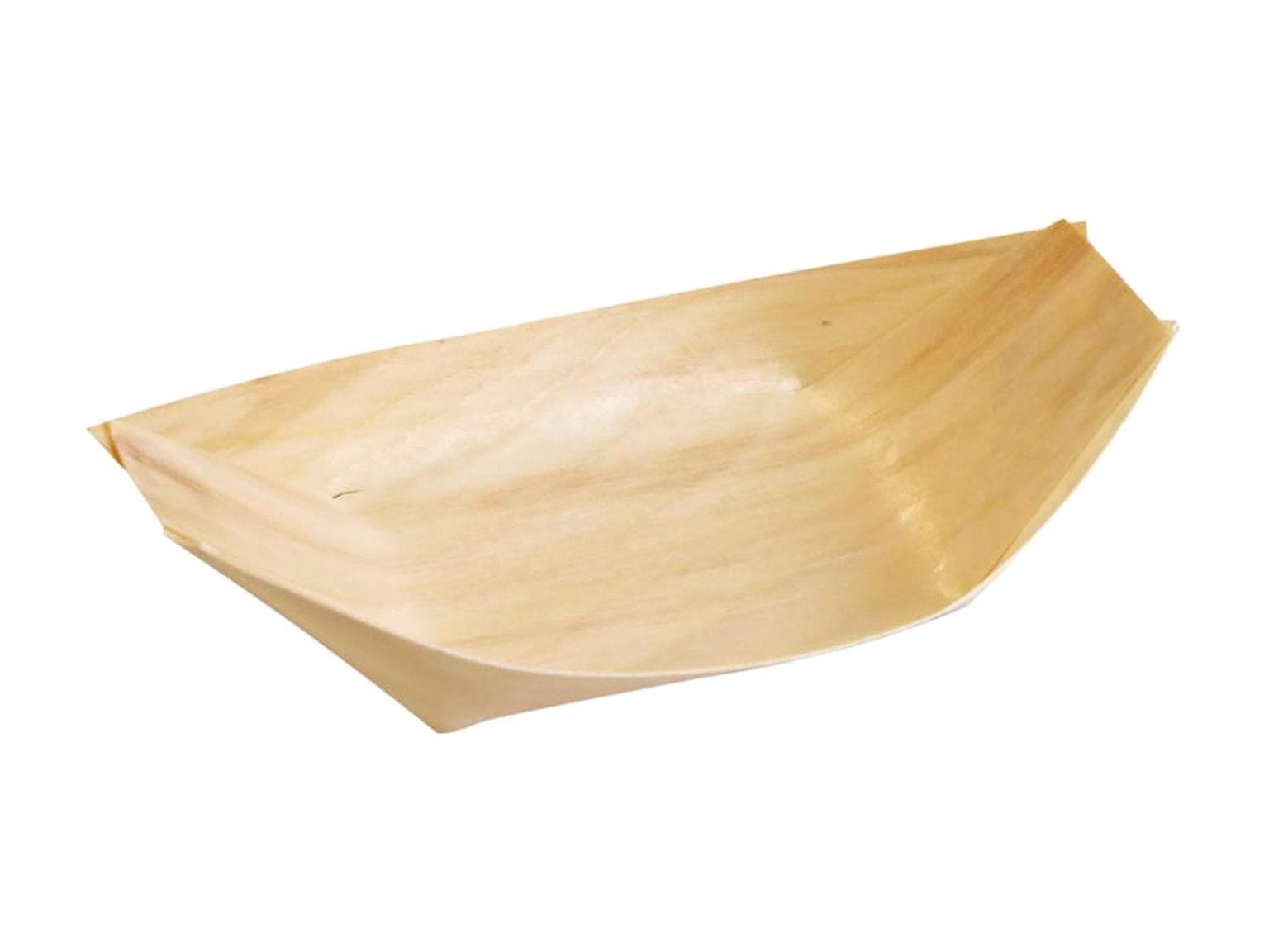 Holzschiffchen aus Pinienholz, 6.5 x 5.2 cm, natur