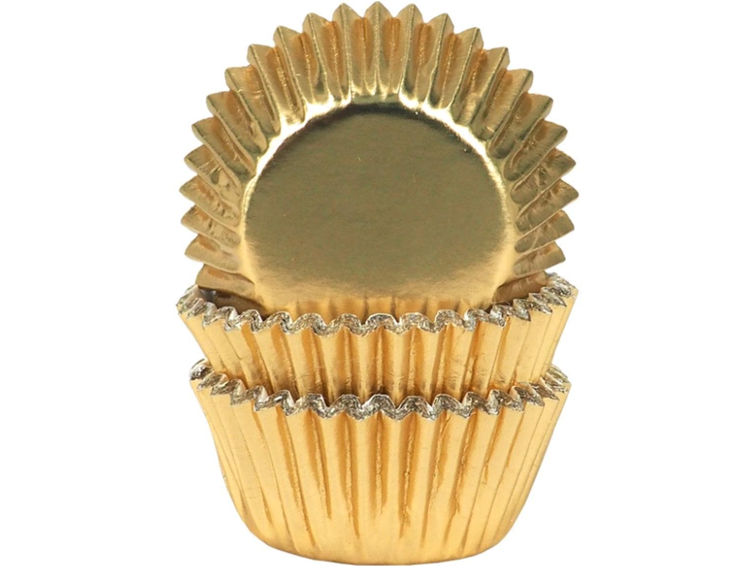 Pralinenkapseln, goldig, fettdicht, Ø 26 mm, Höhe 16 mm