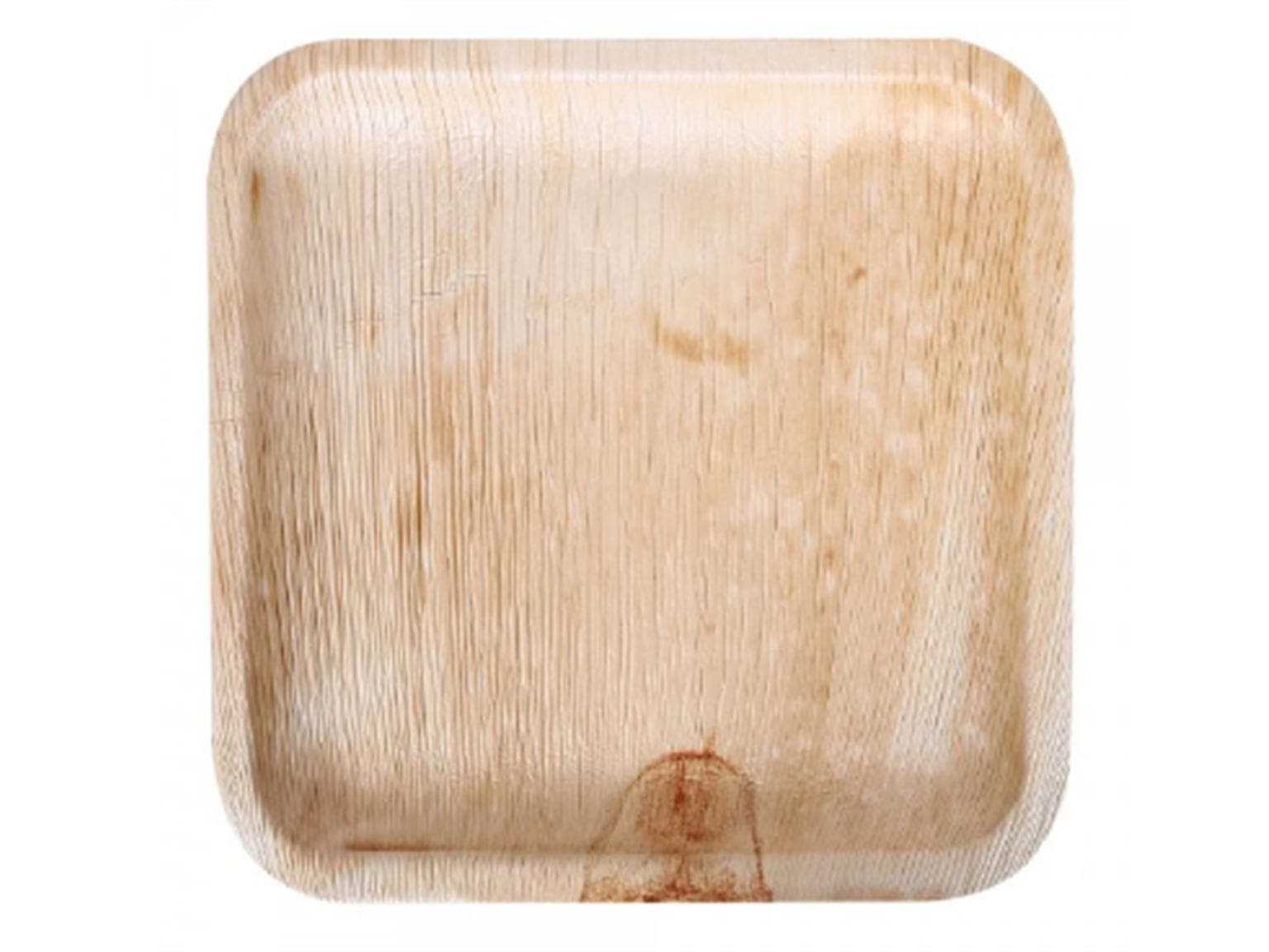 Palmblatt Teller quadratisch, 24 x 24 x 2 cm