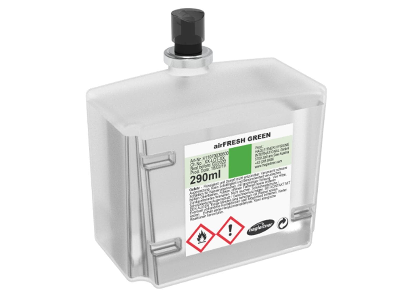 airFRESH GREEN, Duft nach Frühling, zarter Blütezeit, belebendem Erwachen