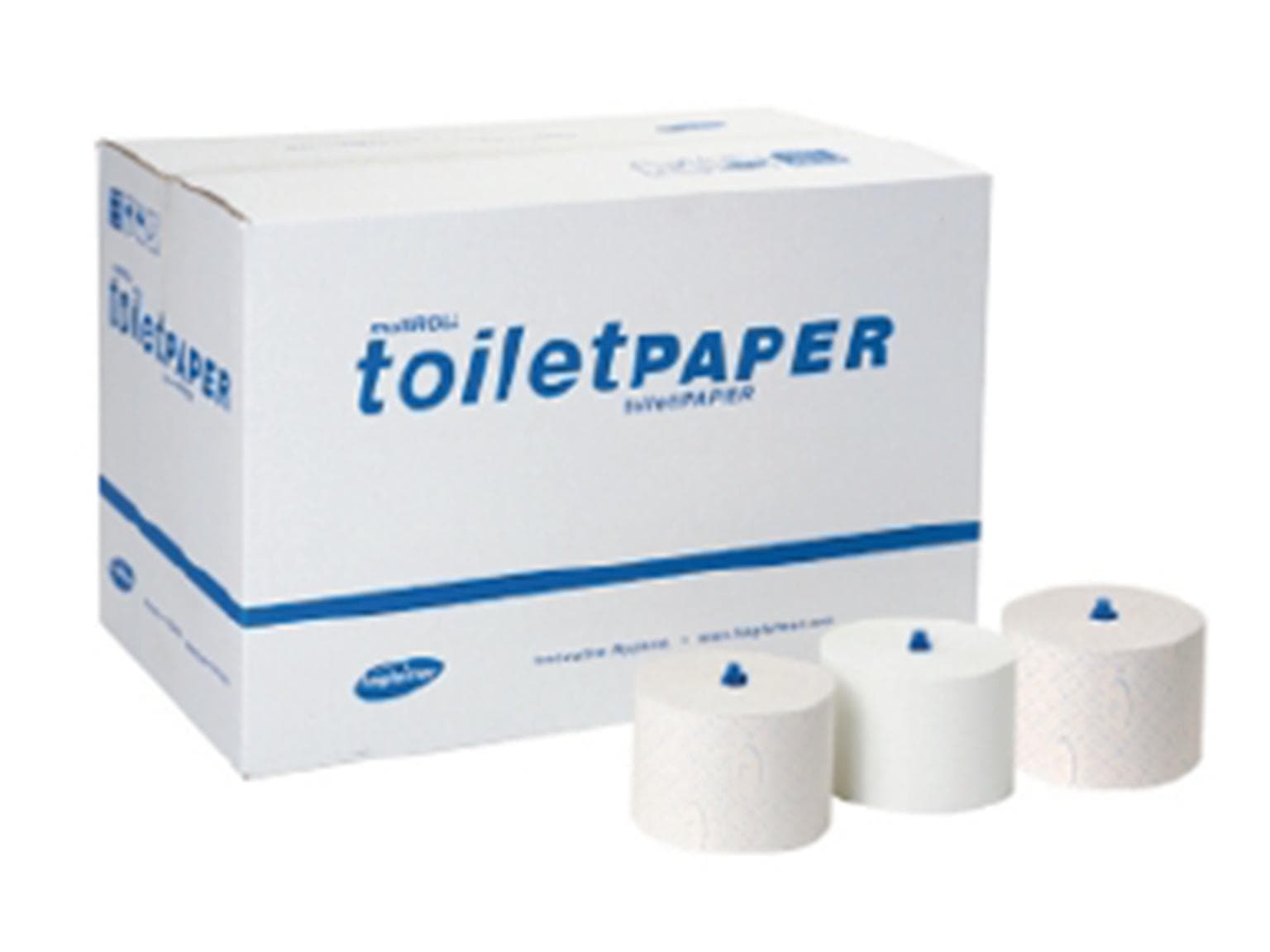 WC-Papier multiROLL toilettPAPIER W2, 2-lagig, Recycling-Tissue reinweiss,