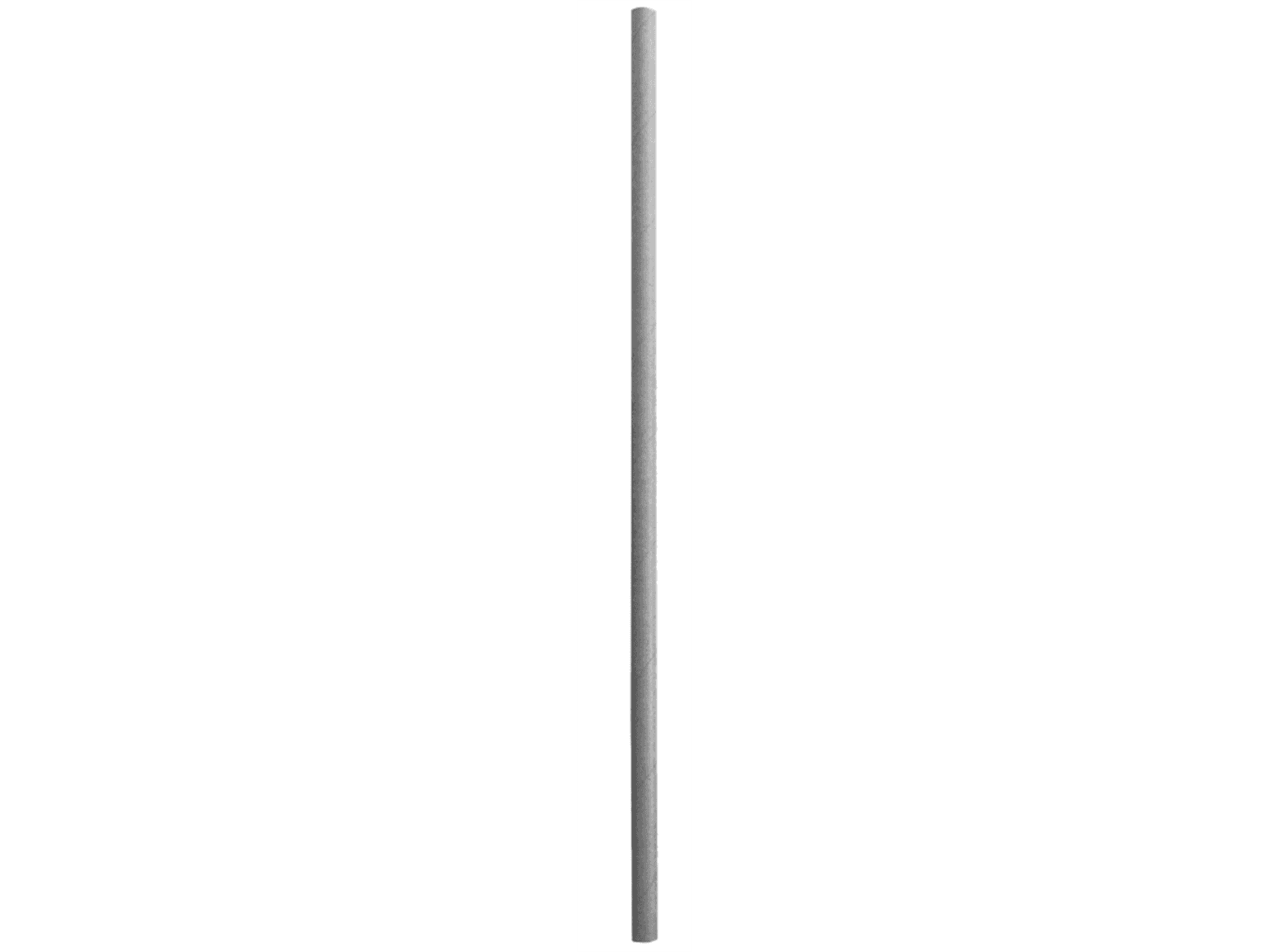 Papiertrinkhalme aus Papier gerade ø 6 mm, Länge 197 mm, grau