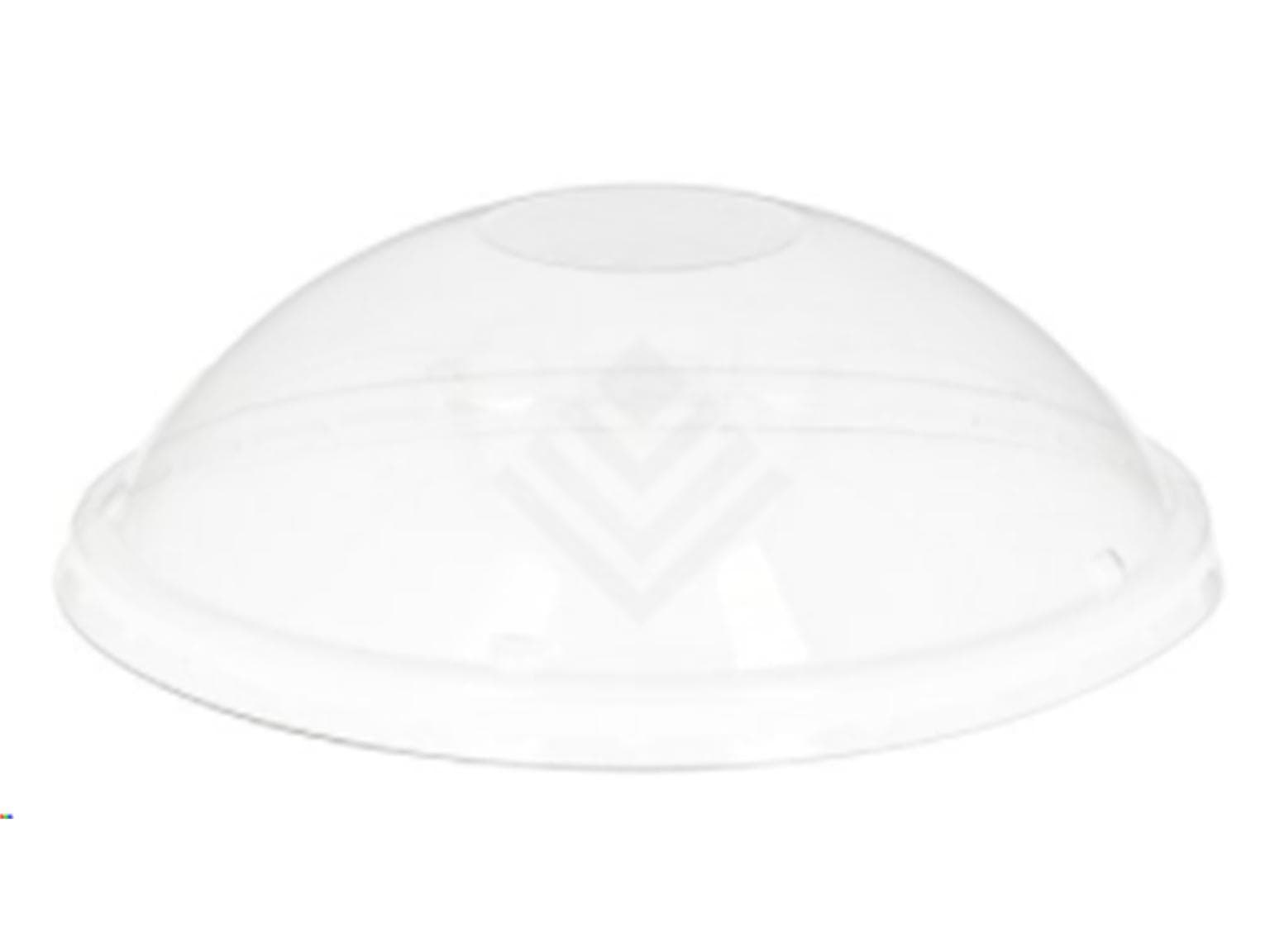 Dom-Deckel aus PET, transparent, passend zu Menüschalen Art. 43650,
