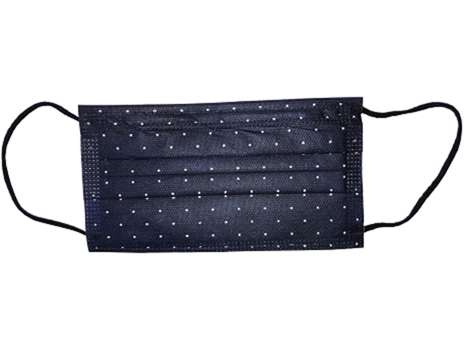 Mundschutzmasken 3-lagig, "Elegance", Typ IIR, PP-Vlies, schwarze Gummibänder,