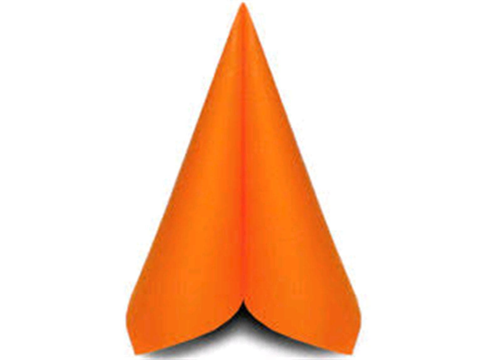 Servietten Airlaid, 40 x 40 cm, 1/4 Falz, curry