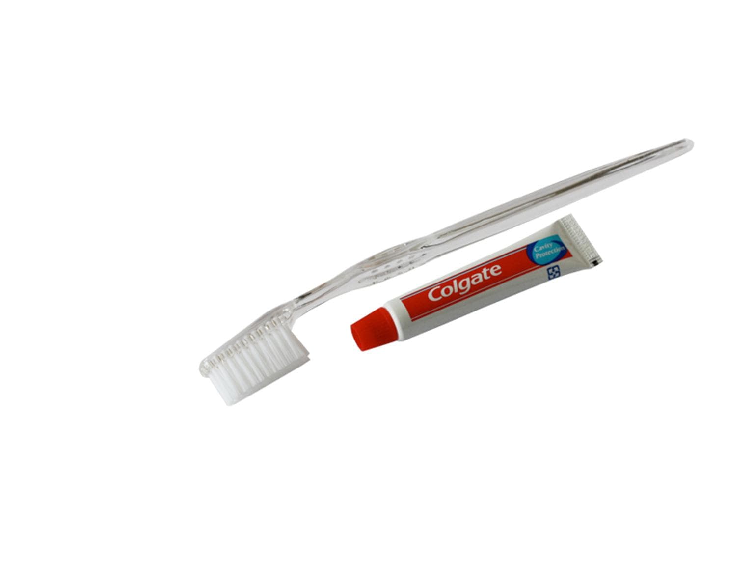 Zahnbürste transp.+ Paste,  in Cellophan Essence of Nature with Alpine Herbs