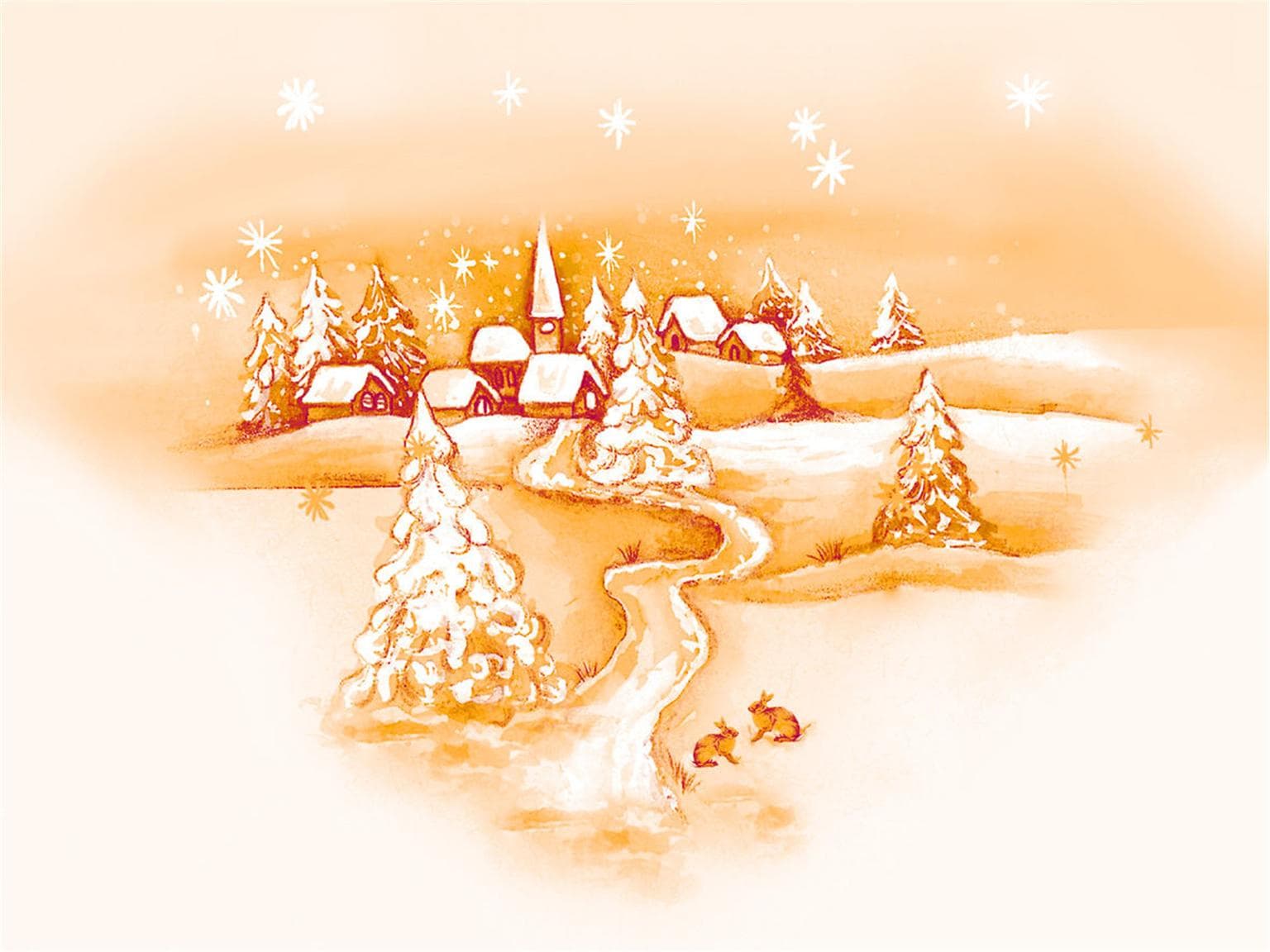 Tischset Airlaid, 40 x 30 cm, Silence  "aprikot"