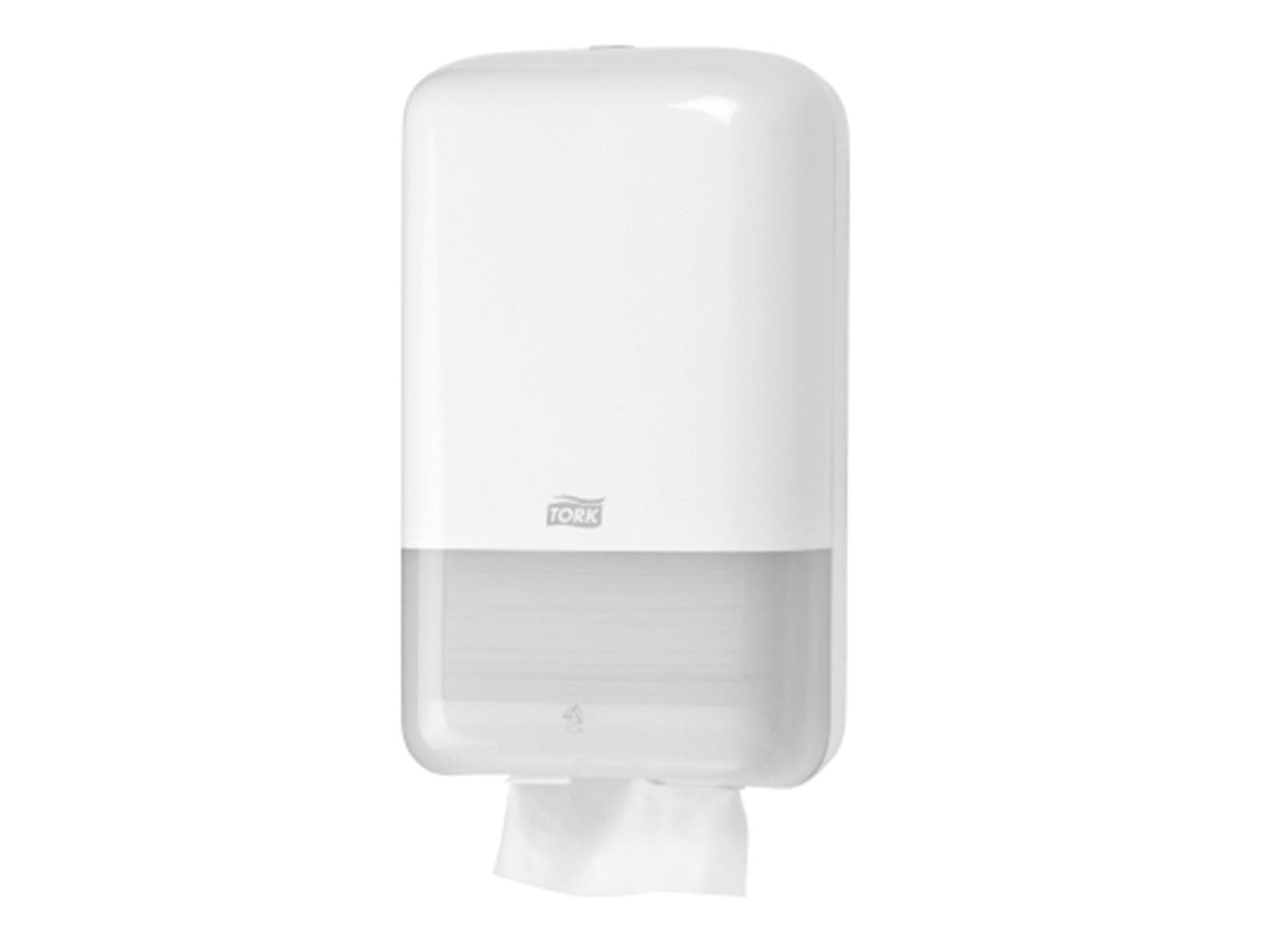 Toilettenpapierspender Tork Elevation T3 Einzelblatt, H271 x T128 x B159 mm,