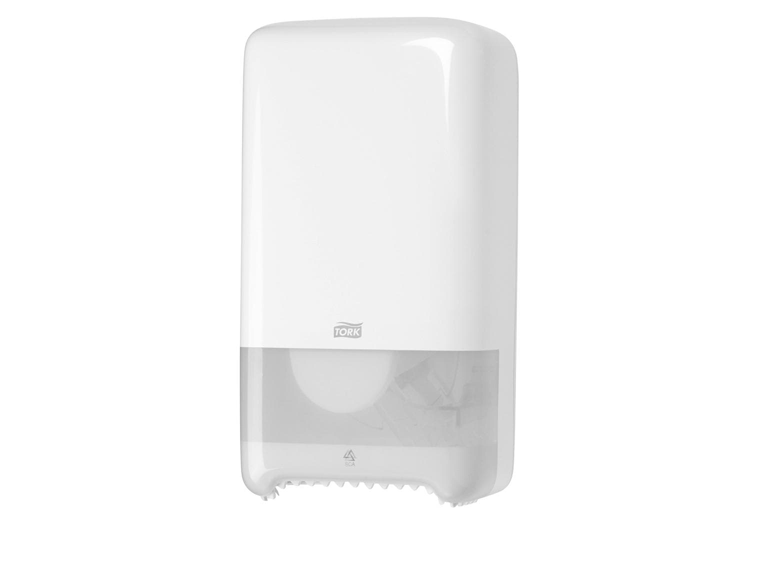 Toilettenpapierspender Tork Elevation T6 Compact, H344 x T140 x B184 mm,