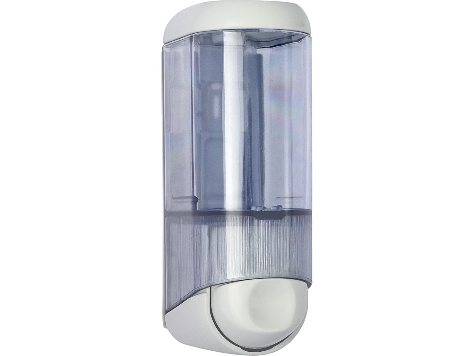 Seifenspender Cosi weiss 0.170 lt 140 x 75 x 55 mm, Seifenbeh. transparent