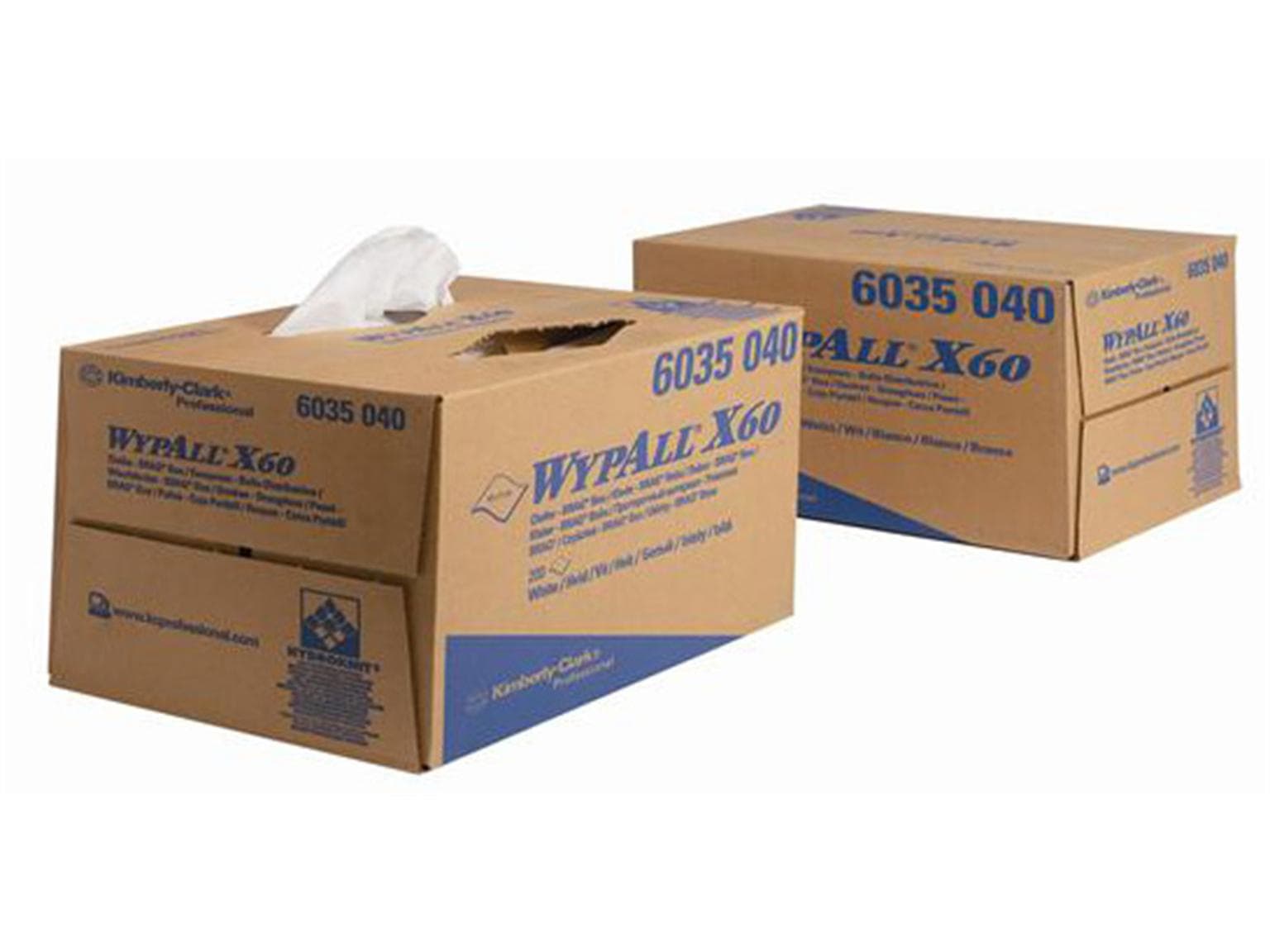 Putztücher Wypall X60 weiss 31 x 42 cm geprägt interfold