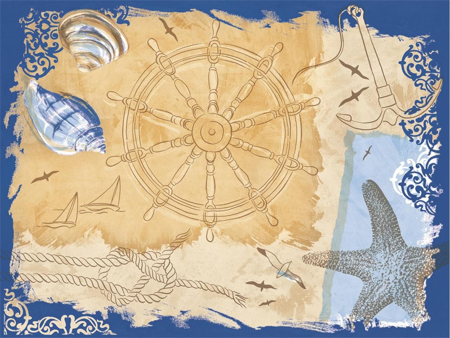 Tischset Airlaid, 40 x 30 cm, "DEL MAR"